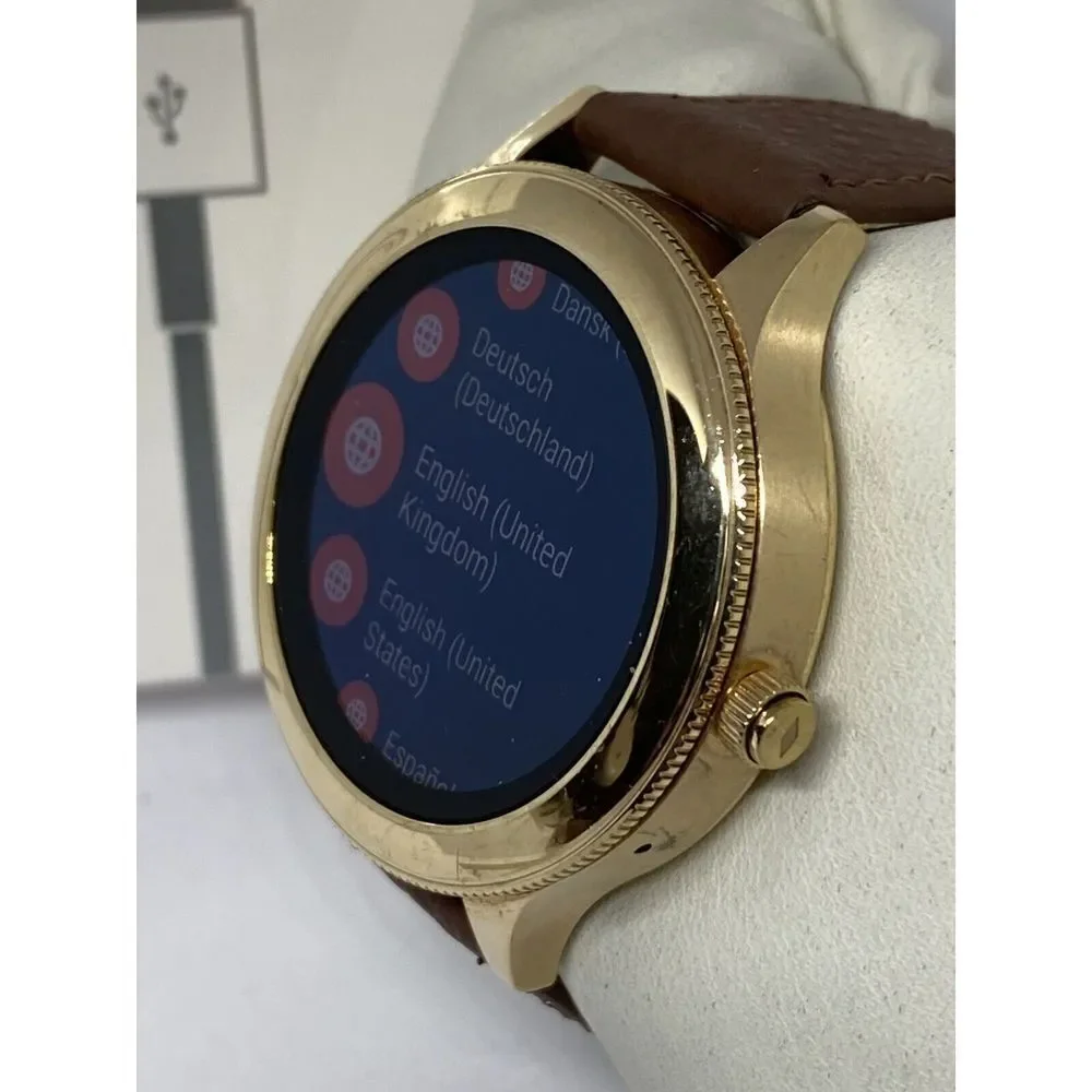 Fossil Gen 3 Authentic Genuine Smart Watch Custom Band FTW6006 DC756